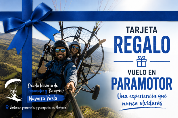 Tarjeta Regalo Paramotor en Navarra
